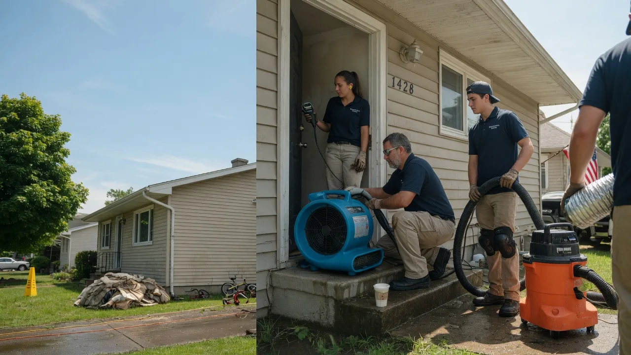 Water Damage Restoration in Menasha, WI near me
